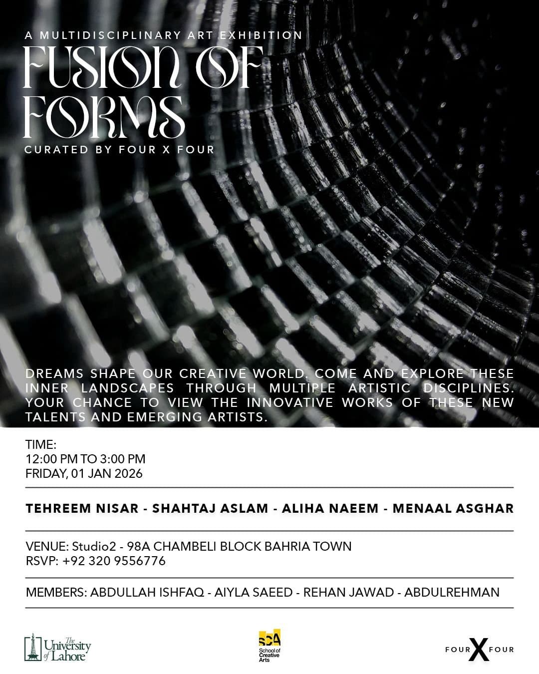 Fusion of Forms by Four x Four